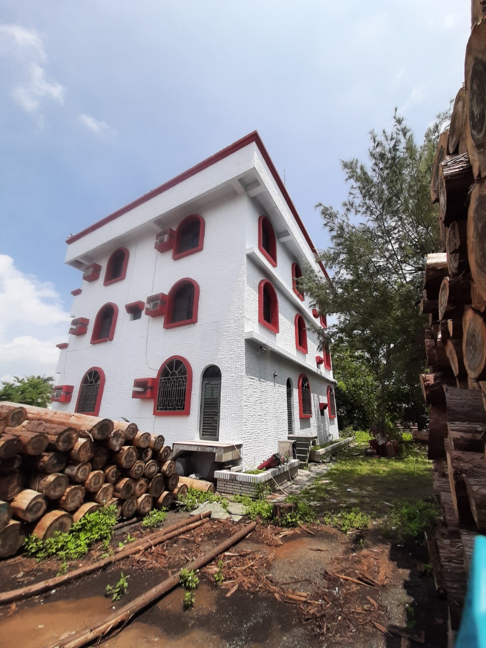 Exterior wall waterproofing project