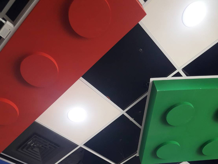 积木益智造型天花板